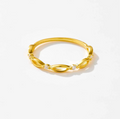 Marquise Eye Openwork Eternity Ring